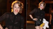 Marcella Rica confere desfiles do Fashion Rio - Alex Palarea / AgNews