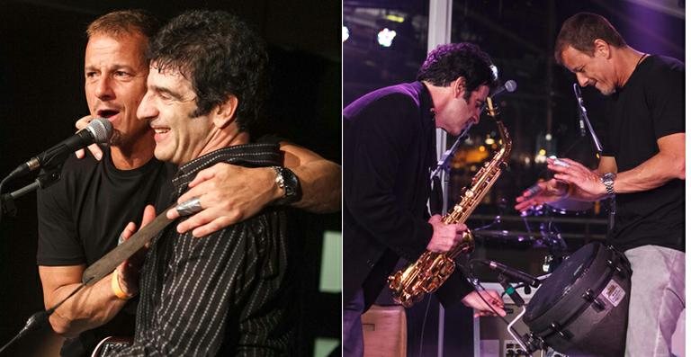 Marcello Novaes divide o palco com George Israel em show no Rio - Marcos Samerson / Agência We Love Photo!