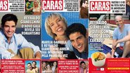 Reynaldo Gianecchini nas capas de 'Caras' - Arquivo CARAS