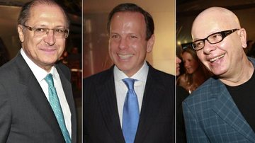 Geraldo Alckmin, João Doria Jr. e Marcelo Tas - Cláudio Augusto/Foto Rio News