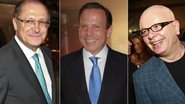 Geraldo Alckmin, João Doria Jr. e Marcelo Tas - Cláudio Augusto/Foto Rio News