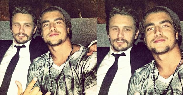 Caio Castro tieta James Franco - Reprodução/ Instagram