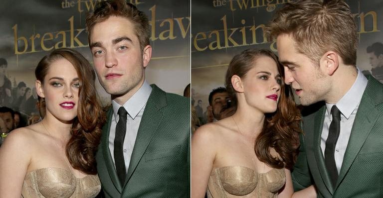 Kristen Stewart e Robert Pattinson brilham na estreia de ‘Amanhecer: Parte 2’, em Los Angeles, Estados Unidos - Getty Images