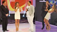 Silvio Santos com a filha Patrícia e o neto Tiago Abravanel. O apresentador dança com a herdeira. - Fabio Miranda