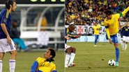 Neymar na partida amistosa do Brasil contra a Colômbia - Reuters