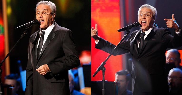 Caetano Veloso foi homenageado no Grammy Latino 2012 - Reuters