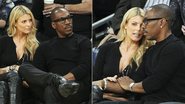 Eddie Murphy curte novo affaire em jogo de basquete, em Los Angeles, nos Estados Unidos - Splash News splashnews.com