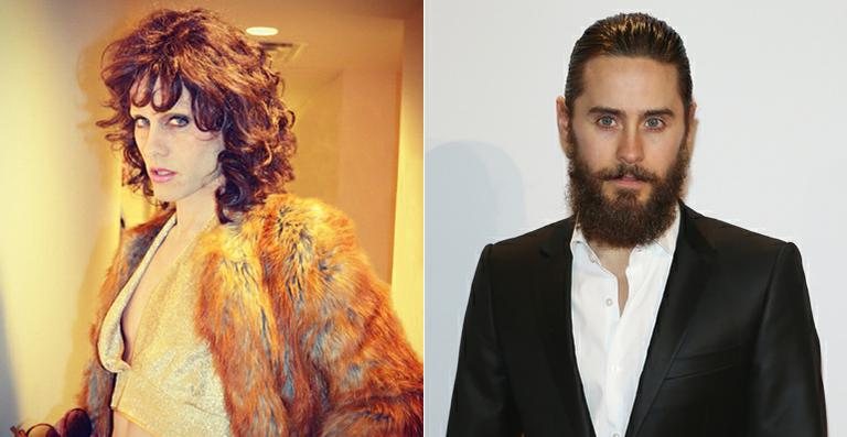 Jared Leto vira travesti para novo filme - Twitter / Getty Images