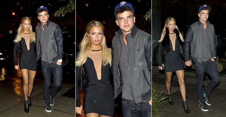 Paris Hilton e River Viiperi jantam em Beverly Hills - Splash News splashnews.com