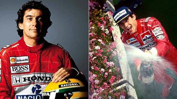 Ayrton Senna - Reprodução; Reprodução / Twitter