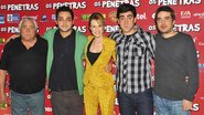 Os astros da comédia, Luiz Gustavo, Eduardo Sterblitch, Mariana e Marcelo Adnet, com o diretor Andrucha Waddington. - Fabio Miranda