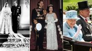 Rainha Elizabeth II e Príncipe Phillip celebram 65 anos de casamento - Fotomontagem