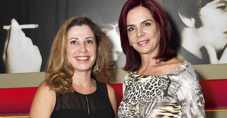 Eleonora Flores e Edna Soares conferem lançamento  de charuto cubano para mulheres, em Belo Horizonte. - -