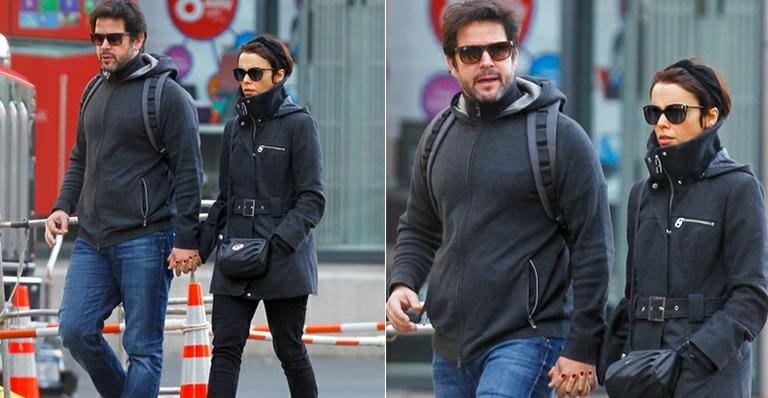 Murilo Benício e Débora Falabella em passeio no Soho - Honopix