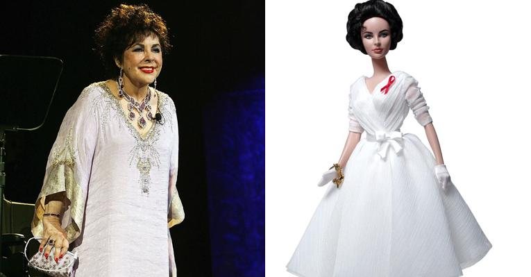 Elizabeth Taylor ganha nova versão Barbie - Getty Images / Divulgação