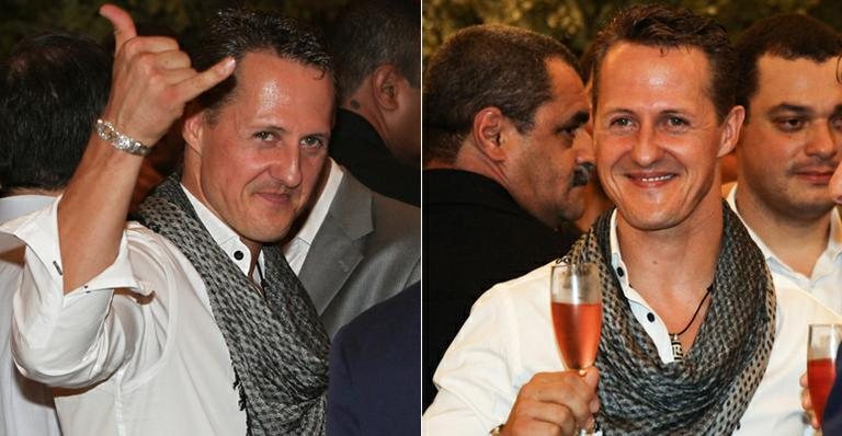 Michael Schumacher participa de coquetel em São Paulo - Manuela Scarpa/Foto Rio News