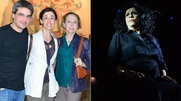 Andrucha Waddington, Fernanda Torres e Fernanda Montenegro conferem show de Gal Costa durante festival de Back2Black - André Muzell/AgNews