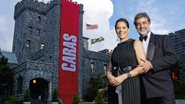 Na charmosa Tarrytown, em New York, os elegantes Angela e Miguel falam de sua feliz relação de dez anos. - Fernando Lemos