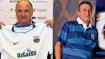 Luiz Felipe Scolari e Carlos Alberto Parreira - Arquivo CARAS