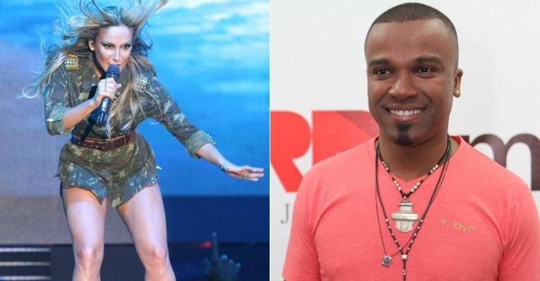 Claudia Leitte e Alexandre Pires cantam no Rio de Janeiro - Anderson Borde / AgNews