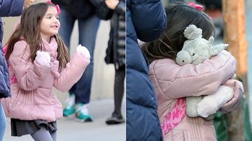 Suri Cruise demonstra carinho por pelúcia - The Grosby Group