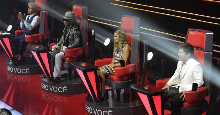 Lulu Santos, Carlinhos Brown, Claudia Leitte e Daniel - TV Globo/Estevam Avellar