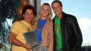 Romero Britto, Marcello Novaes e Fiorela Mattheis - Bill Paparazzi e Angelica Konrad