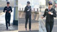 Pippa Middleton corre pelas ruas de Londres, Inglaterra - The Grosby Group