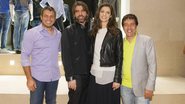 Luigi Baricelli, o casal Petrit Spahija e Maria Fernanda Cândido e Ricardo Almeida - Samuel Chaves