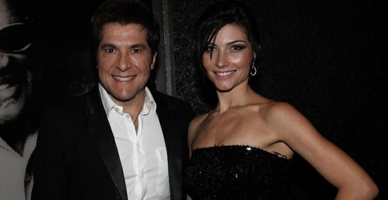 Com a mulher Aline de Pádua, Daniel curte show de Roberto Carlos - Celso Akin e Manuela Scarpa / Photo Rio News