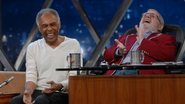 Gilberto Gil e Jô Soares - TV Globo / Zé Paulo Cardeal