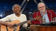 Gilberto Gil e Jô Soares - TV Globo / Zé Paulo Cardeal