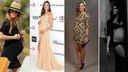 Gisele Bündchen, Alessandra Ambrósio, Grazi Massafera e Carol Francischini: mamães de 2012! - Foto-montagem