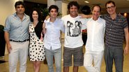 Cao Hamburger, Maria Flor, Caio Blat, Felipe Camargo, Guel Arraes e João Miguel - AGNews