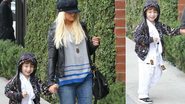 Christina Aguilera e Max, seu filho - The Grosby Group