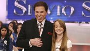 Silvio Santos recebe Anna Livya Padilha, a Menina Fantasma - Roberto Nemanis/SBT