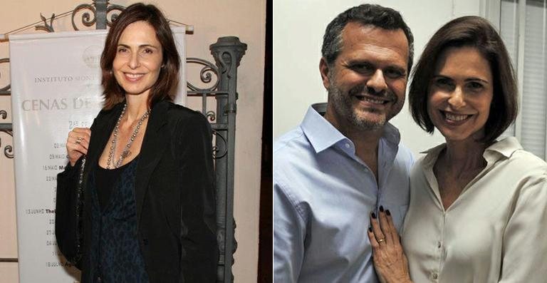 Sílvia Pfeifer ao lado de Leonardo Franco - Thyago Andrade / Foto Rio News; Reprodução / TV Globo