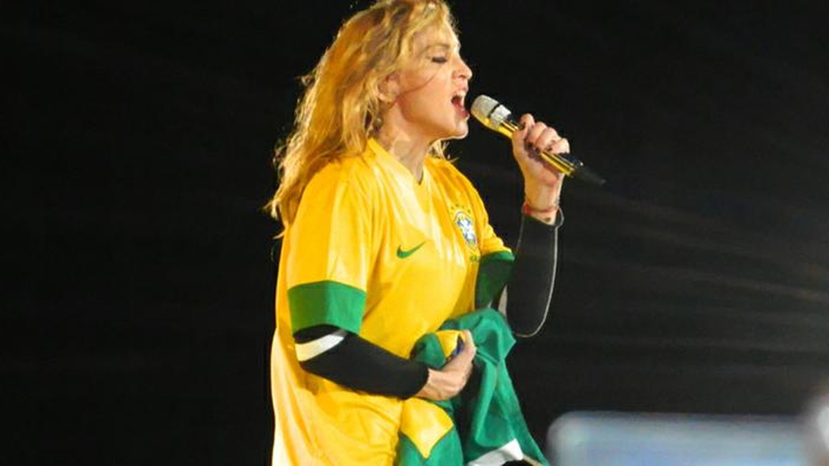 Brasil esteve em alta nos shows de Madonna no país