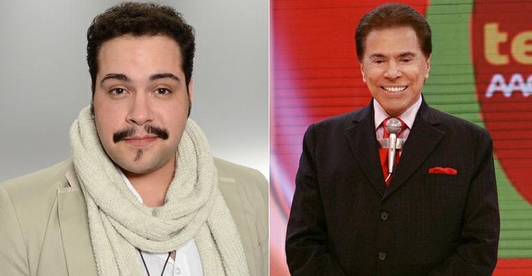 Tiago Abravanel e Silvio Santos - Divulgação/ Rede Globo e SBT