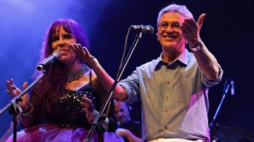 Caetano Veloso divide palco com Baby do Brasil em Salvador, na Bahia - Uran Rodriugues e Pablo Palmeira