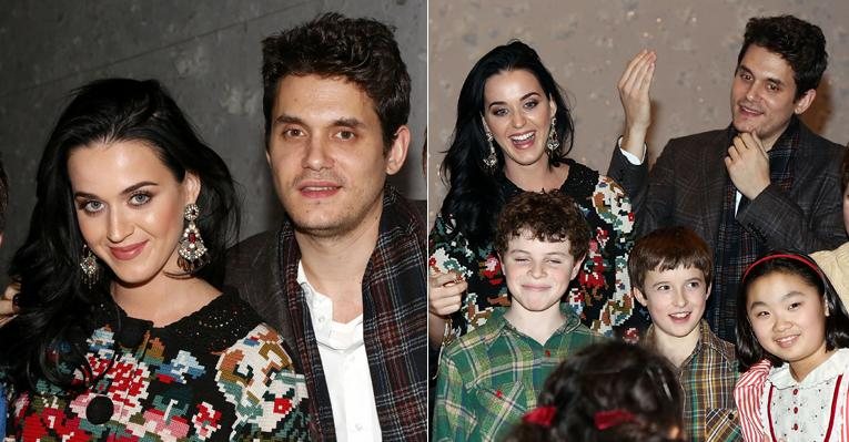 Katy Perry e John Mayer confere musical de Natal - Getty Images