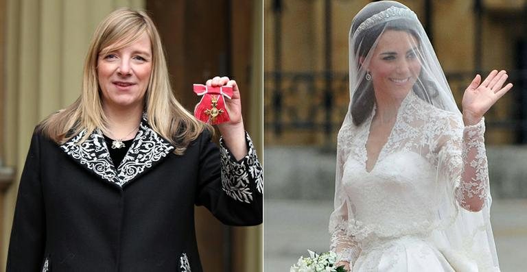 Sarah Burton e Kate Middleton - Getty Images