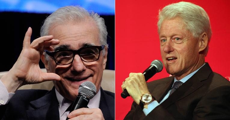 Martin Scorsese e Bill Clinton - Getty Images