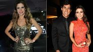 Cacau Colucci e o casal Paula Fernandes e Henrique do Valle - Francisco Cepeda e Danilo Carvalho / AgNews; Manuela Scarpa e Cláudio Augusto / Foto Rio News