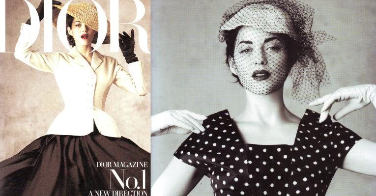 Em 1947, Christian Dior criou a coleção "new look", que revolucionou o mundo da moda com modelos glamourosos e femininos - Divulgação