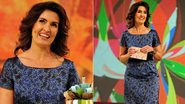 Fátima Bernardes em seu programa 'Encontro' - TV Globo