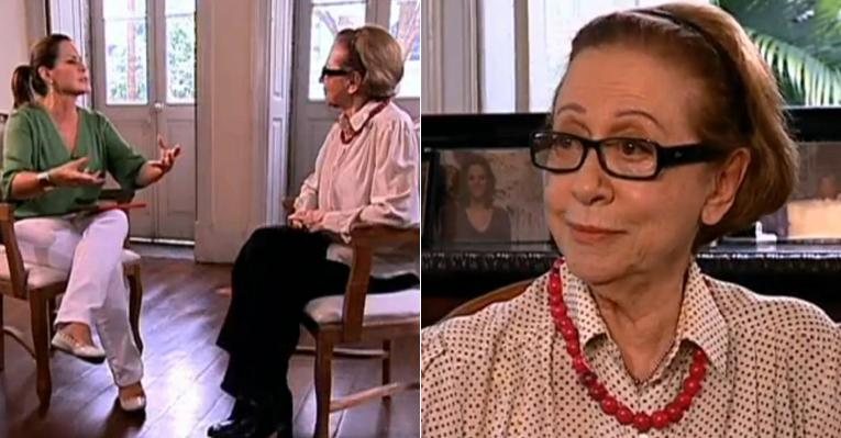 Fernanda Montenegro fala sobre chegar aos 80 anos em entrevista ao 'Fantástico' - Reprodução/Globo