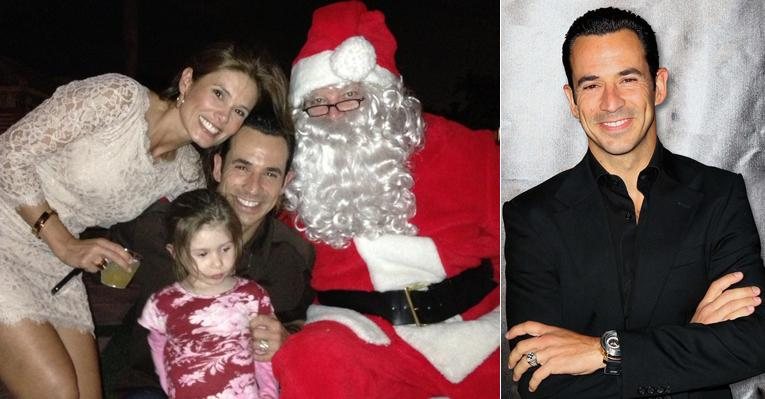 O Natal de Helio Castroneves em família - Divulgação