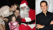 O Natal de Helio Castroneves em família - Divulgação