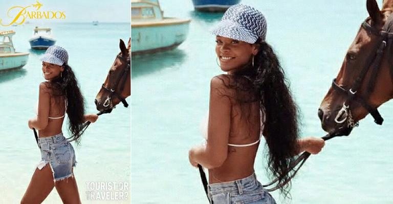 Rihanna estrela campanha em Barbados - Reprodução/ Instagram